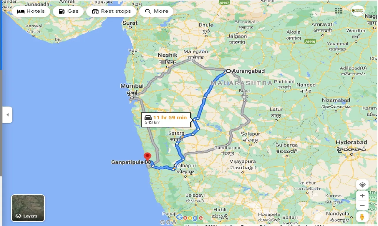 aurangabad-to-ganpatipule-outstation