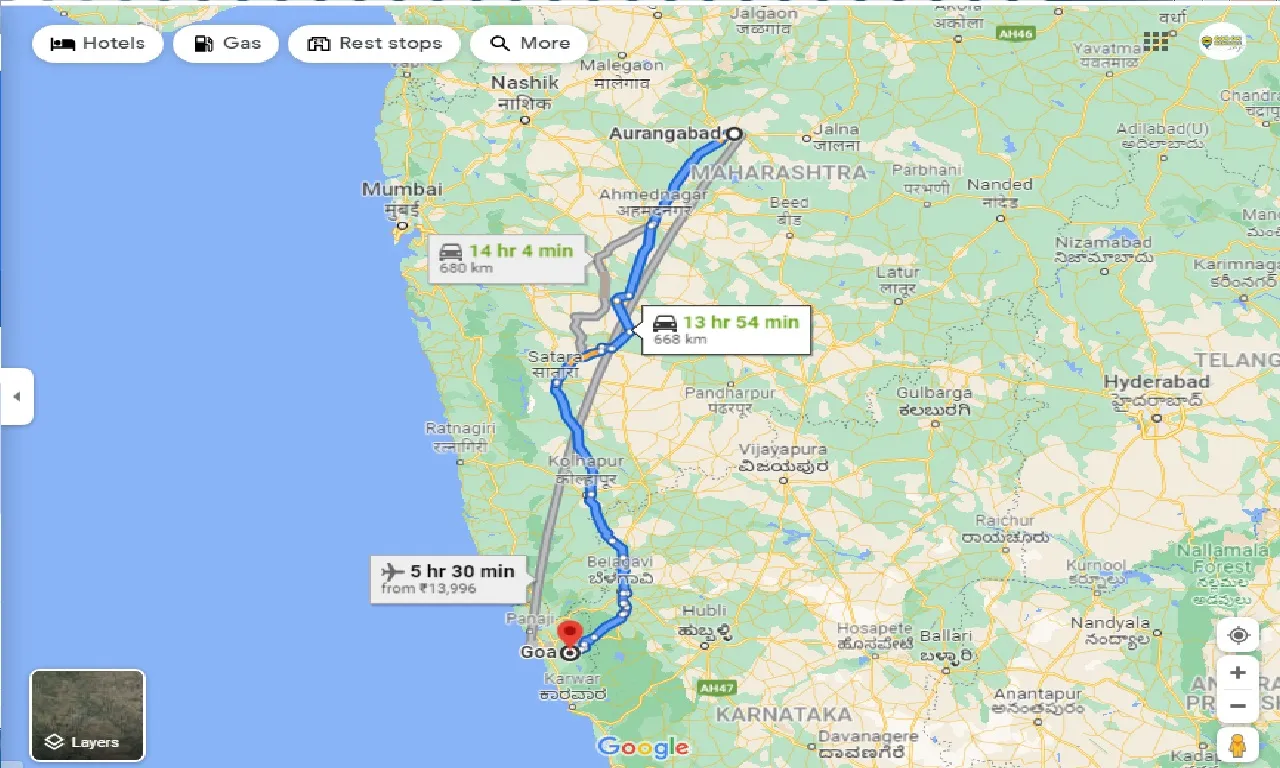 aurangabad-to-goa-round-trip