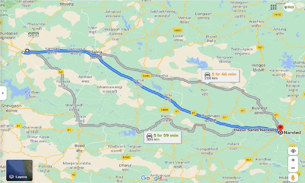 aurangabad-to-nanded-outstation
