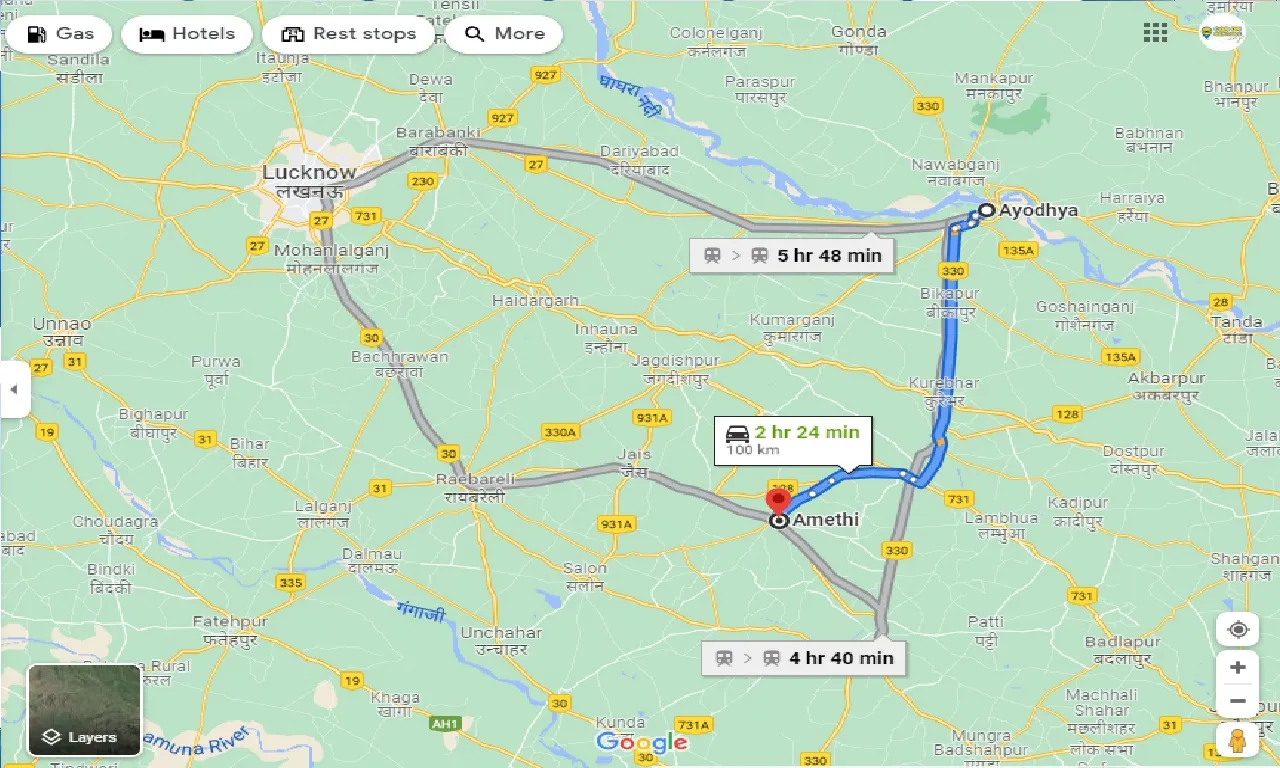 ayodhya-to-amethi-one-way