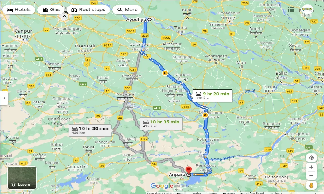 ayodhya-to-anpara-taxi