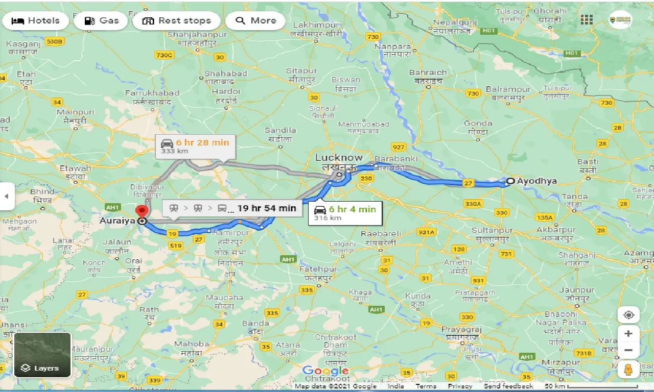 ayodhya-to-auraiya-one-way
