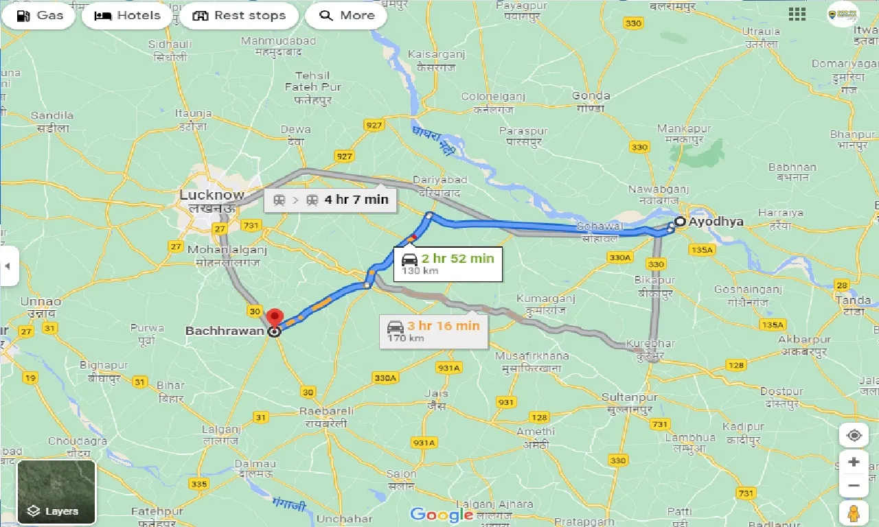ayodhya-to-bachhrawan-one-way
