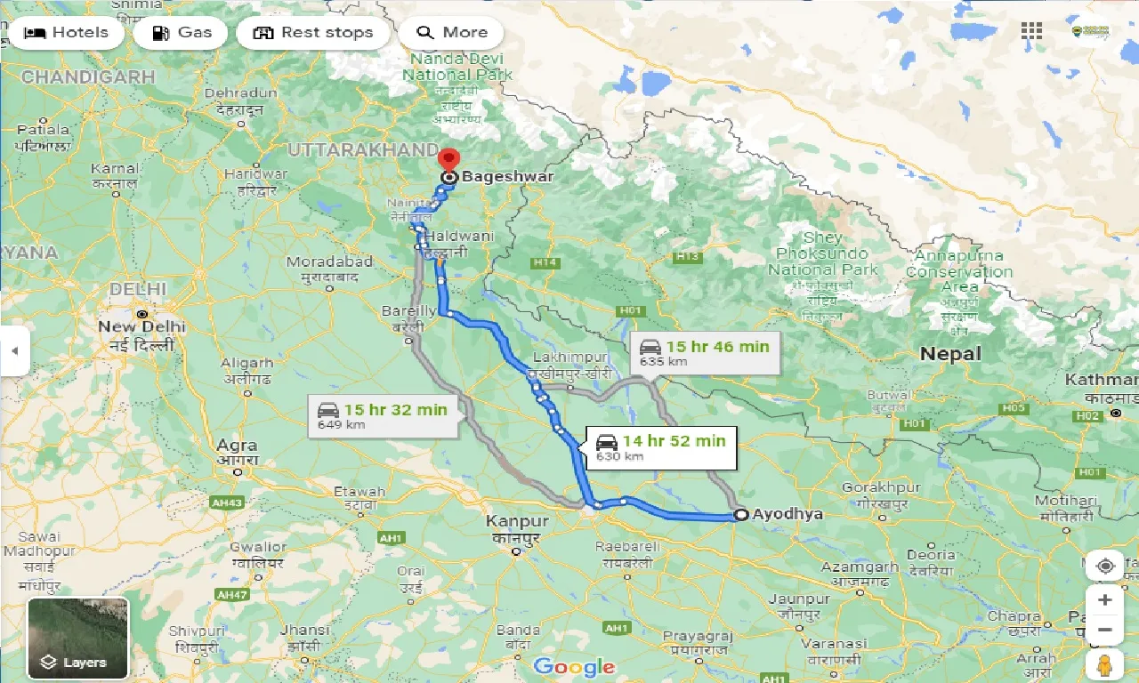 ayodhya-to-bageshwar-one-way