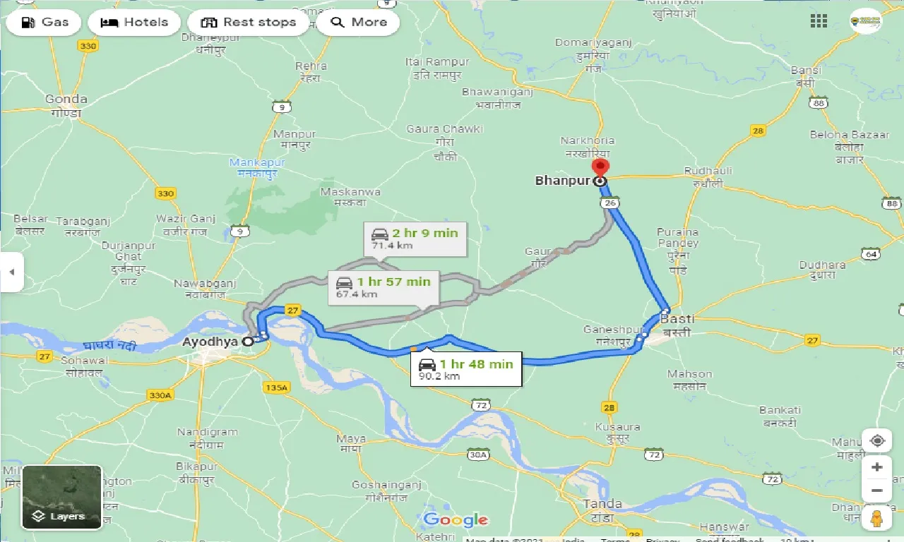 ayodhya-to-bhanpur-one-way