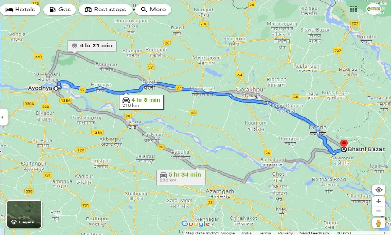 ayodhya-to-bhatni-bazar-taxi