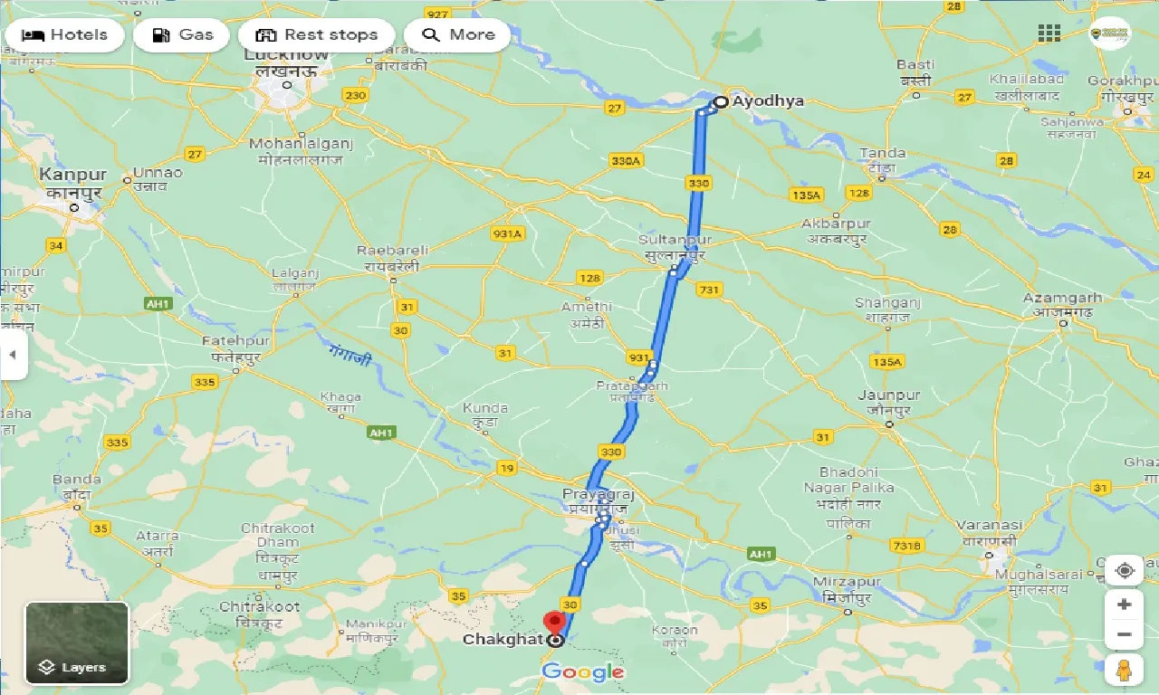 ayodhya-to-chakghat-taxi