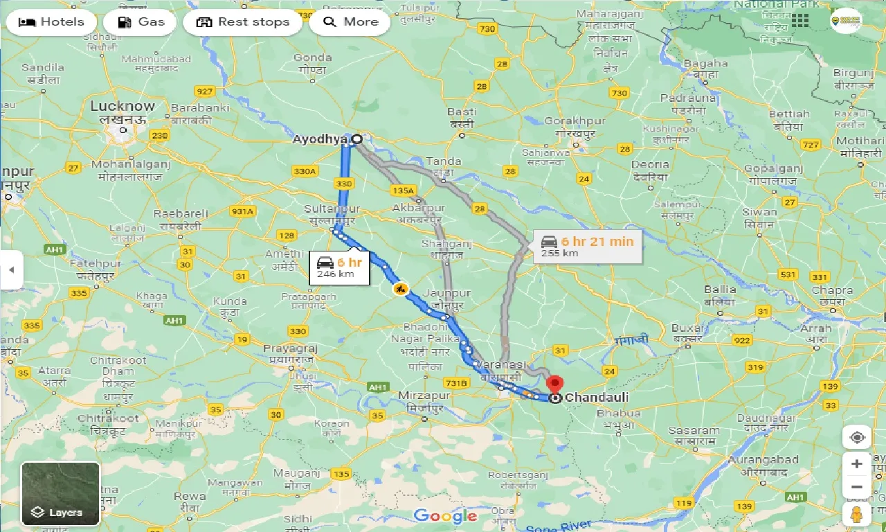 ayodhya-to-chandauli-one-way