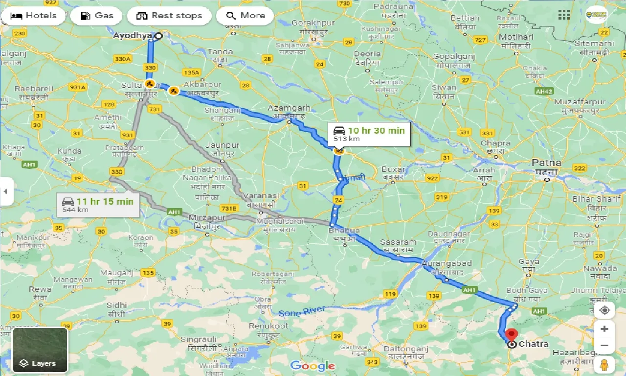ayodhya-to-chatra-taxi