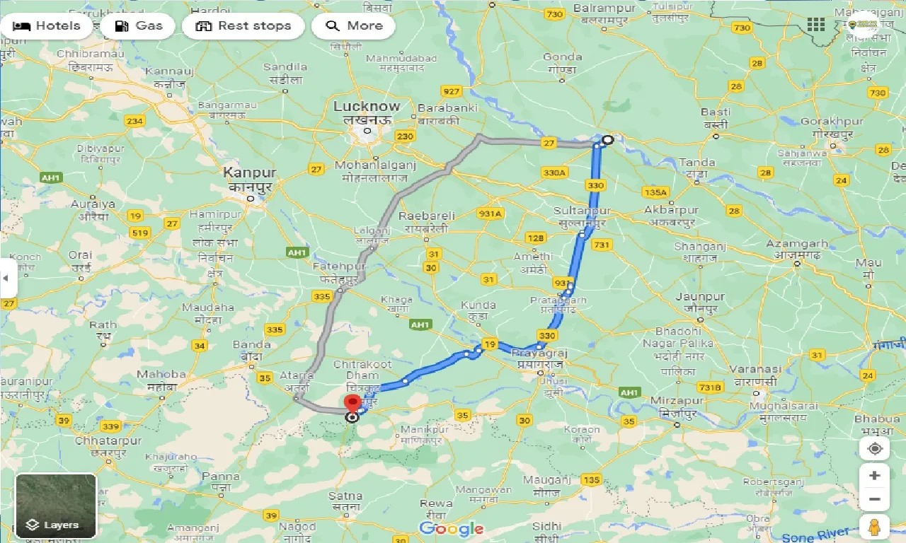 ayodhya-to-chitrakoot-one-way