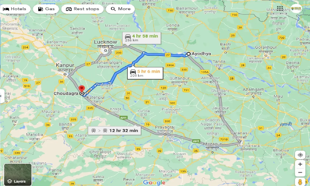 ayodhya-to-choudagra-one-way