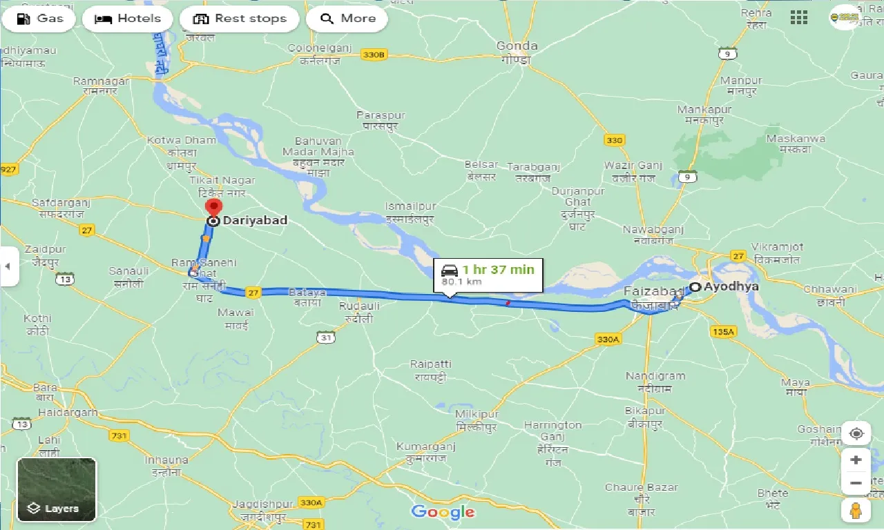 ayodhya-to-dariyabad-taxi