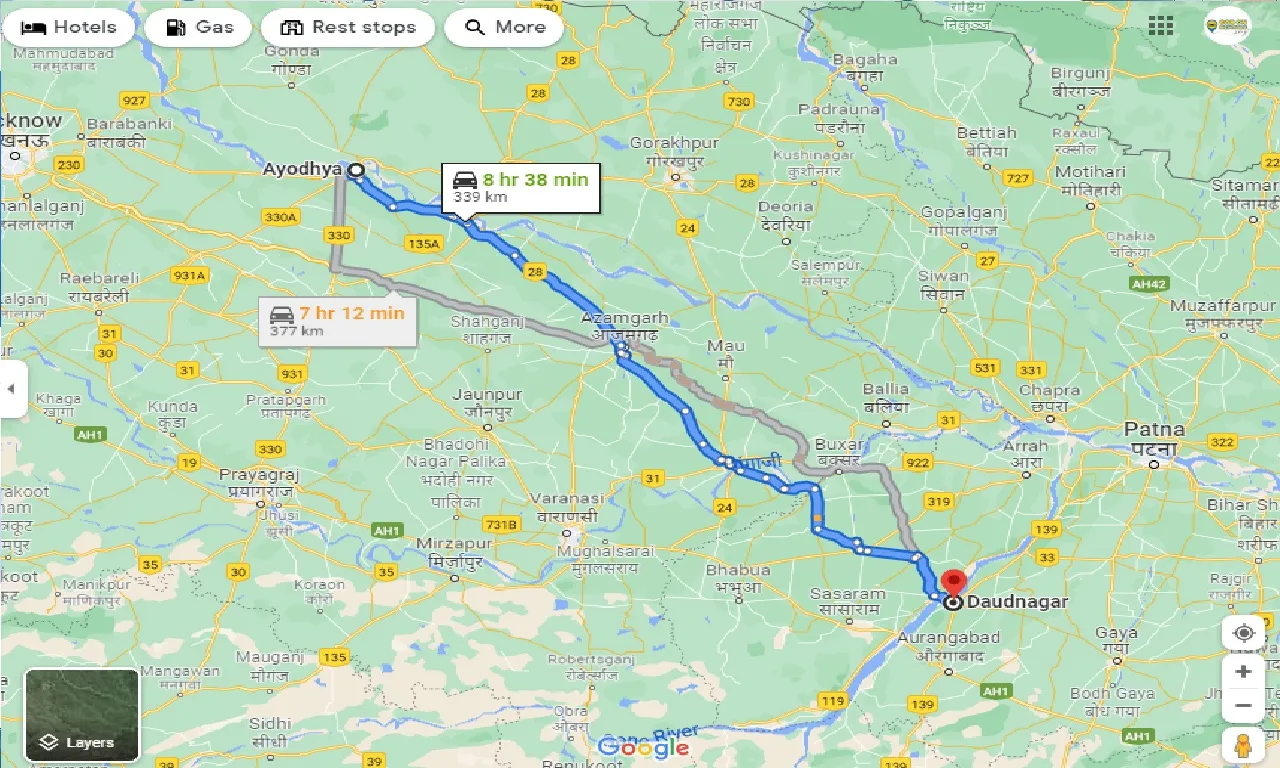 ayodhya-to-daudnagar-taxi