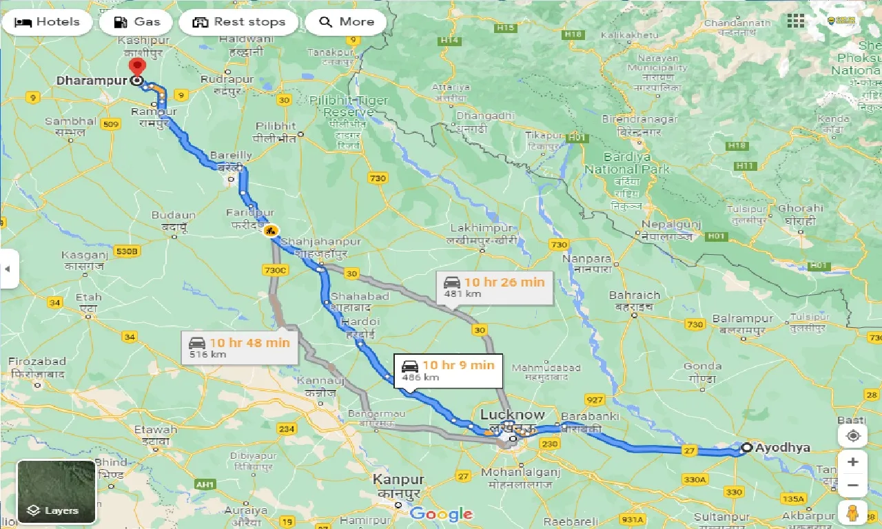 ayodhya-to-dharampur-one-way