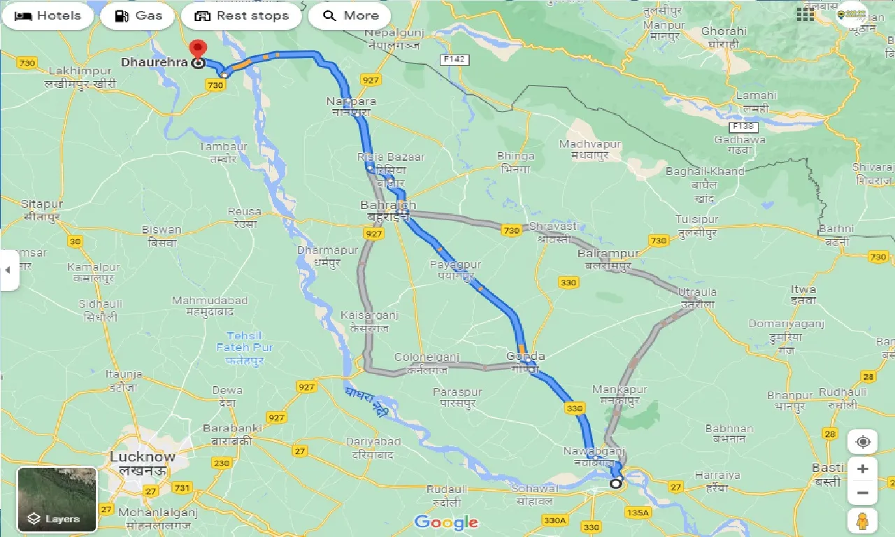 ayodhya-to-dhaurehra-one-way