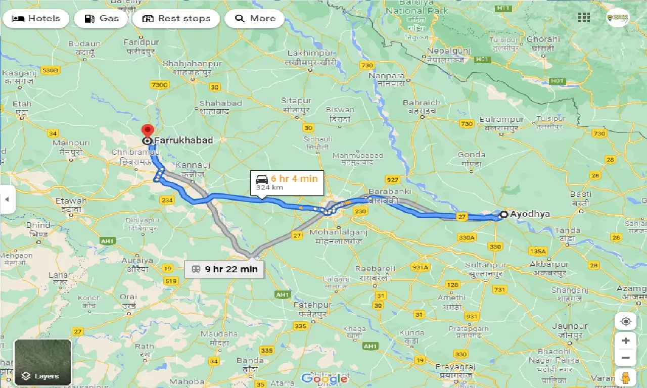 ayodhya-to-farrukhabad-one-way