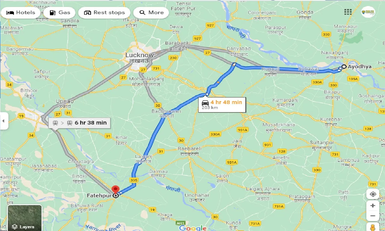 ayodhya-to-fatehpur-taxi