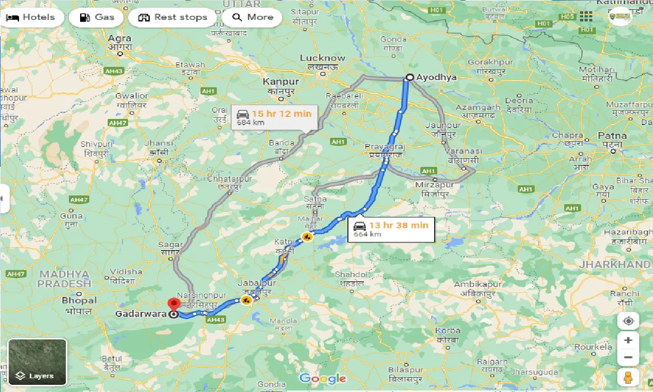 ayodhya-to-gadarwara-one-way