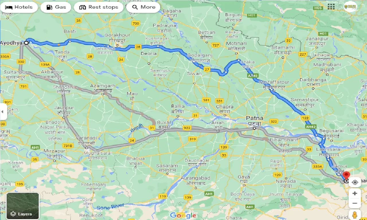 ayodhya-to-gidhaur-one-way