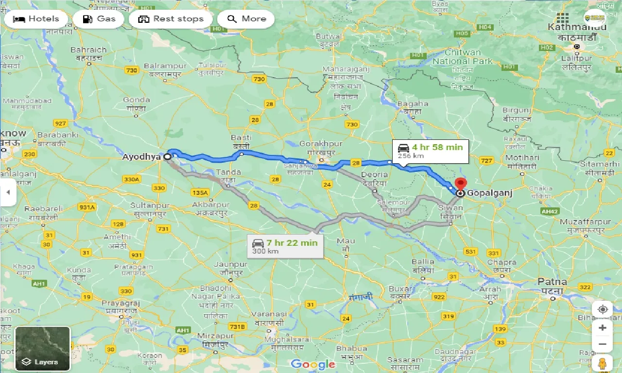 ayodhya-to-gopalganj-one-way