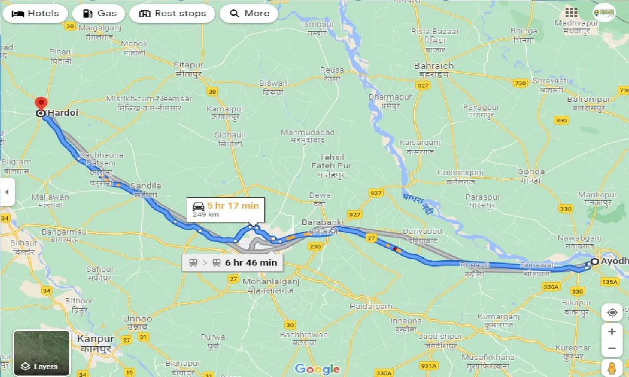 ayodhya-to-hardoi-one-way