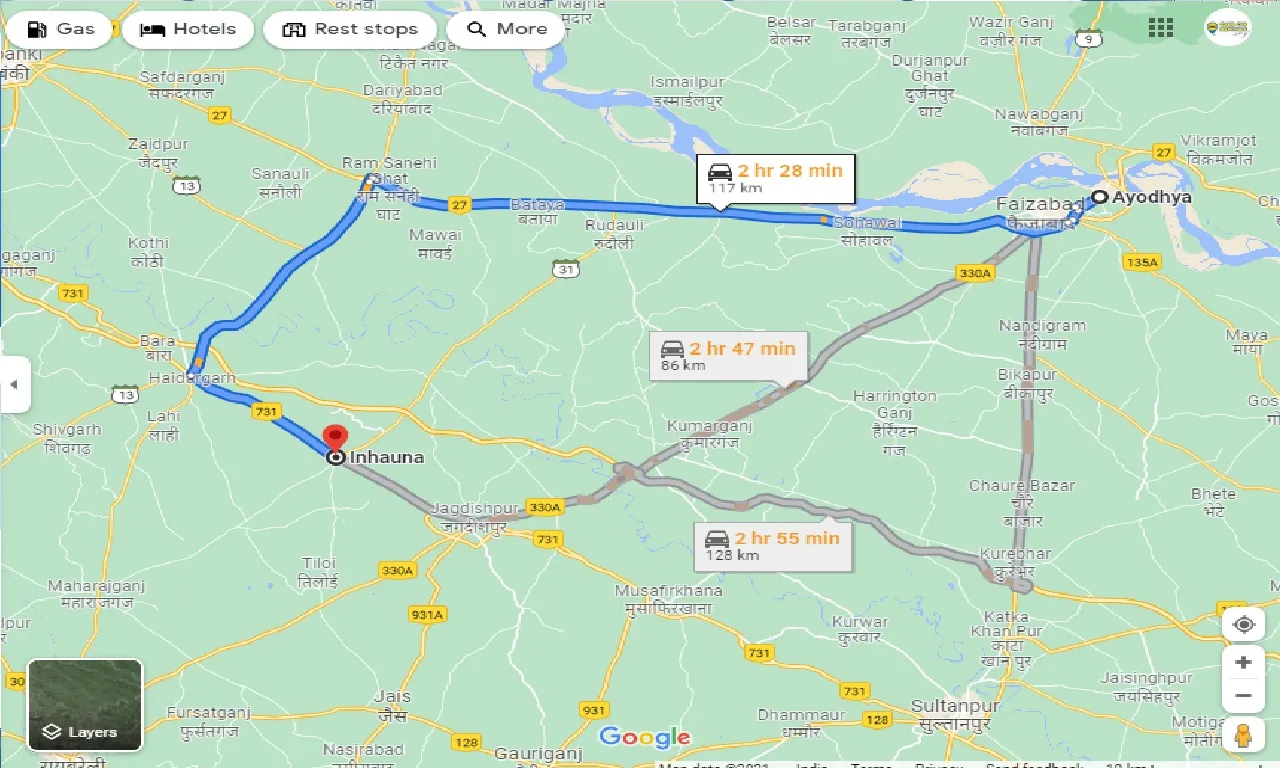 ayodhya-to-inhauna-taxi