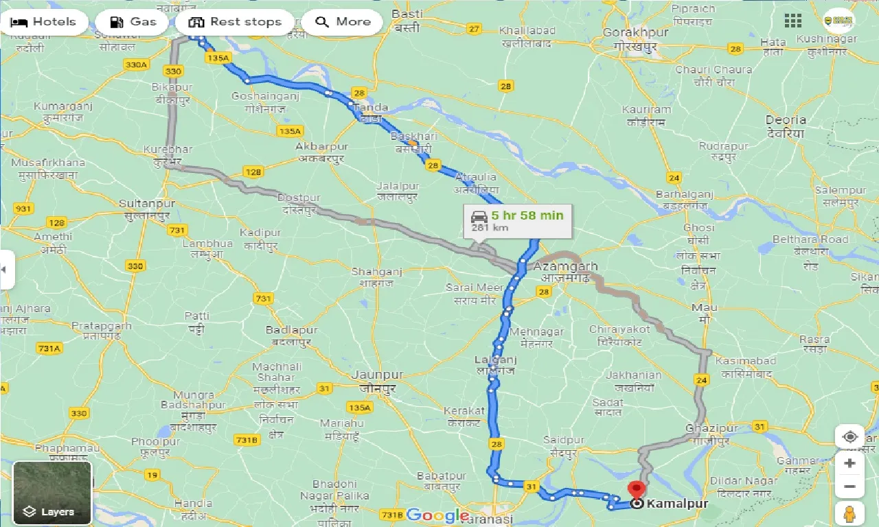 ayodhya-to-kamalpur-one-way