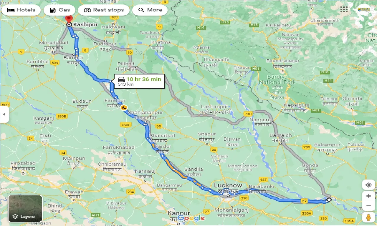 ayodhya-to-kashipur-taxi