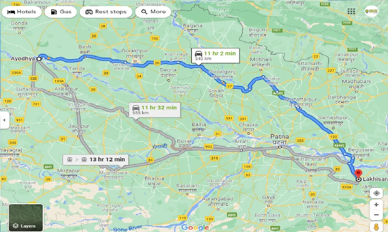 ayodhya-to-lakhisarai-taxi