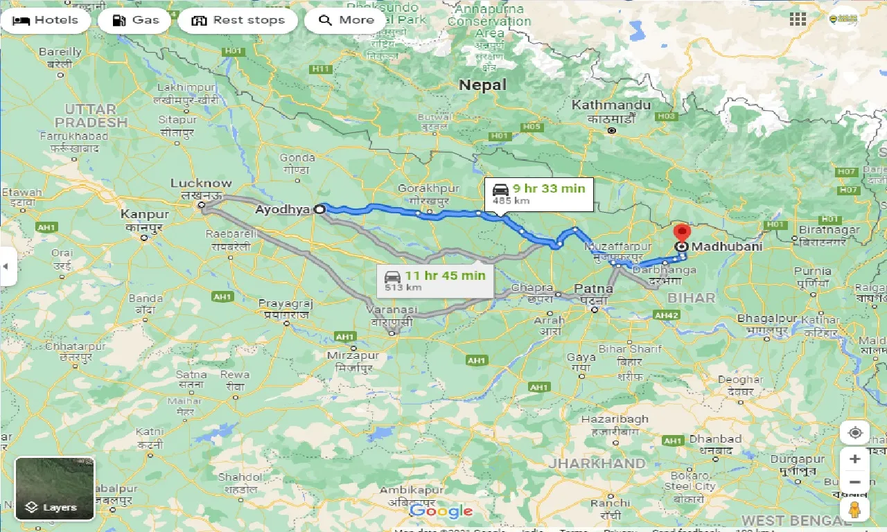 ayodhya-to-madhubani-one-way