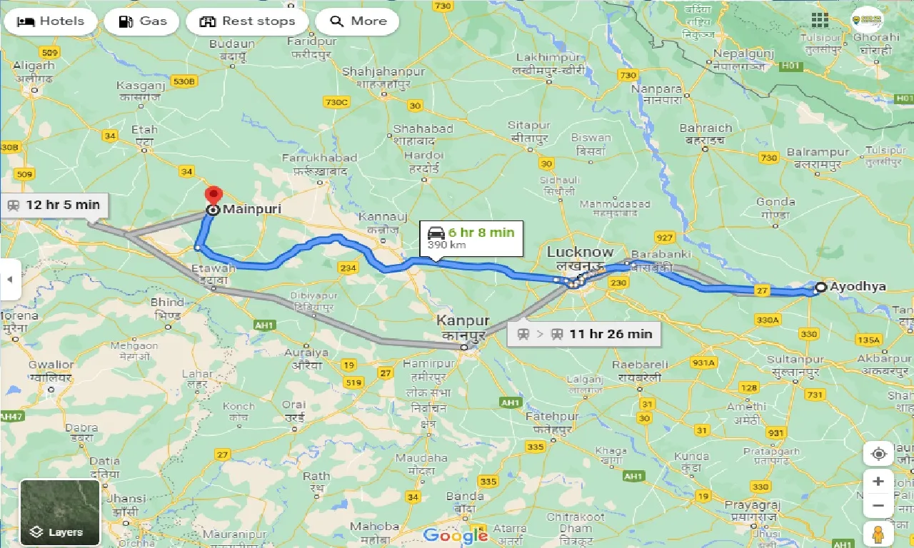 ayodhya-to-mainpuri-one-way