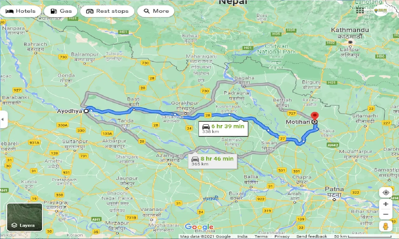 ayodhya-to-motihari-taxi