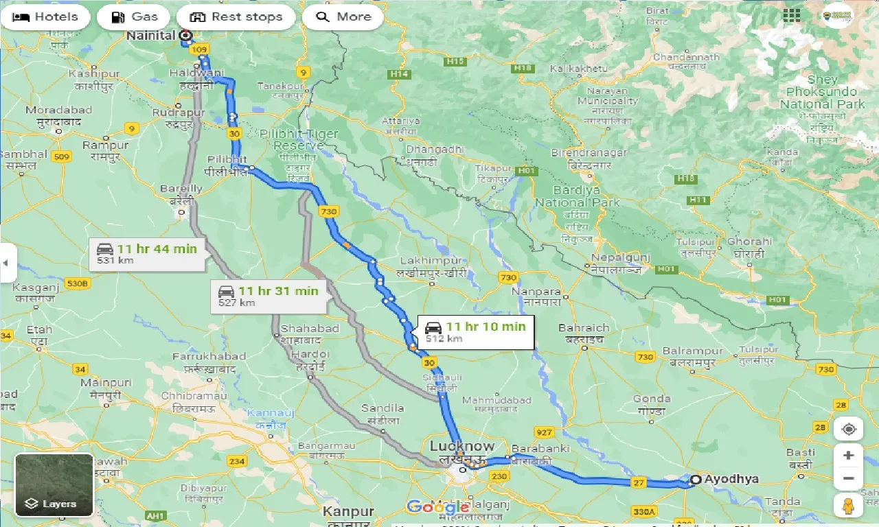 ayodhya-to-nainital-one-way
