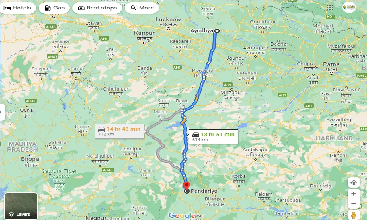 ayodhya-to-pandariya-taxi