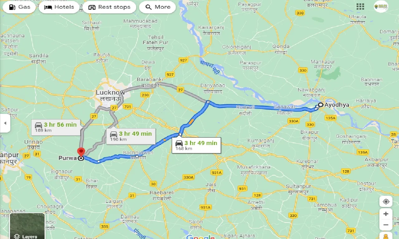 ayodhya-to-purwa-one-way