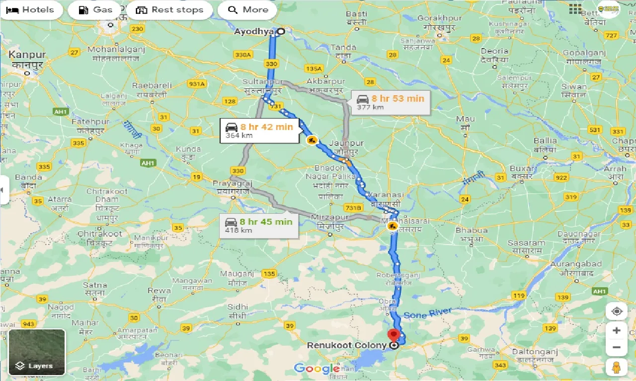ayodhya-to-renukoot-taxi