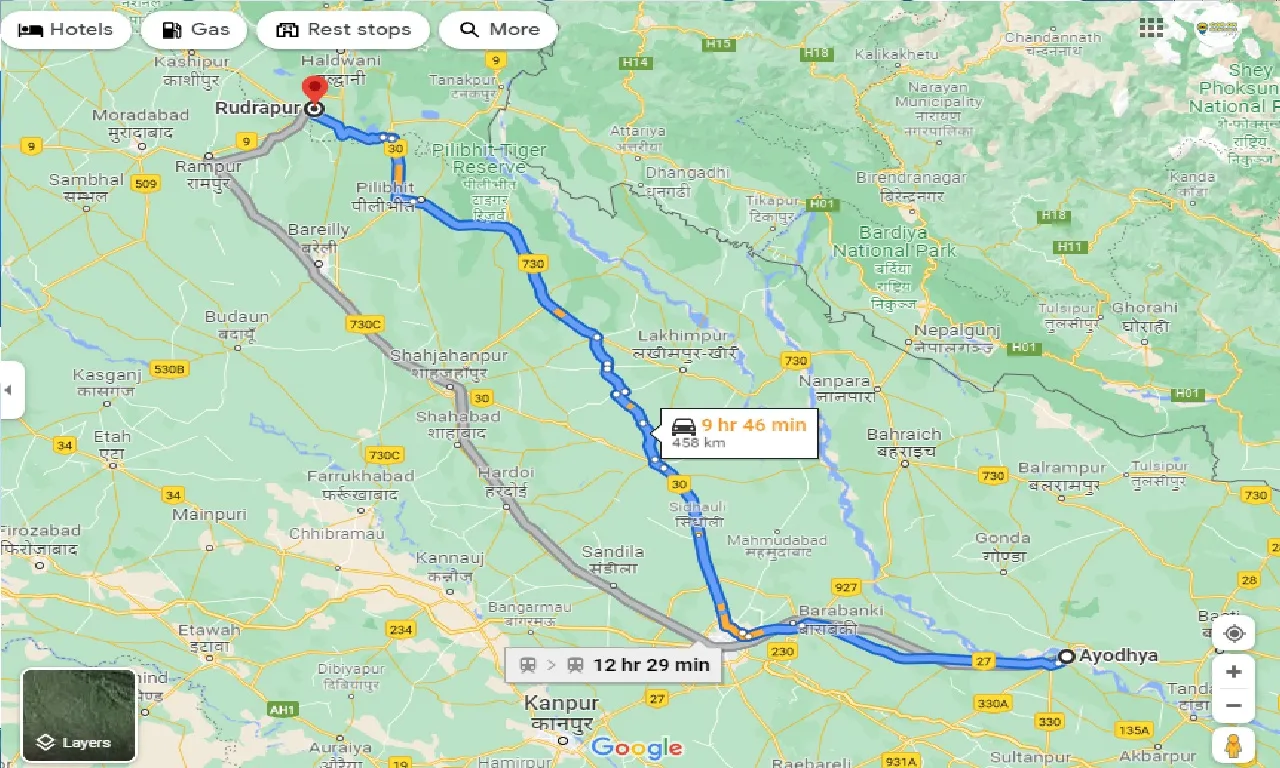 ayodhya-to-rudrapur-one-way