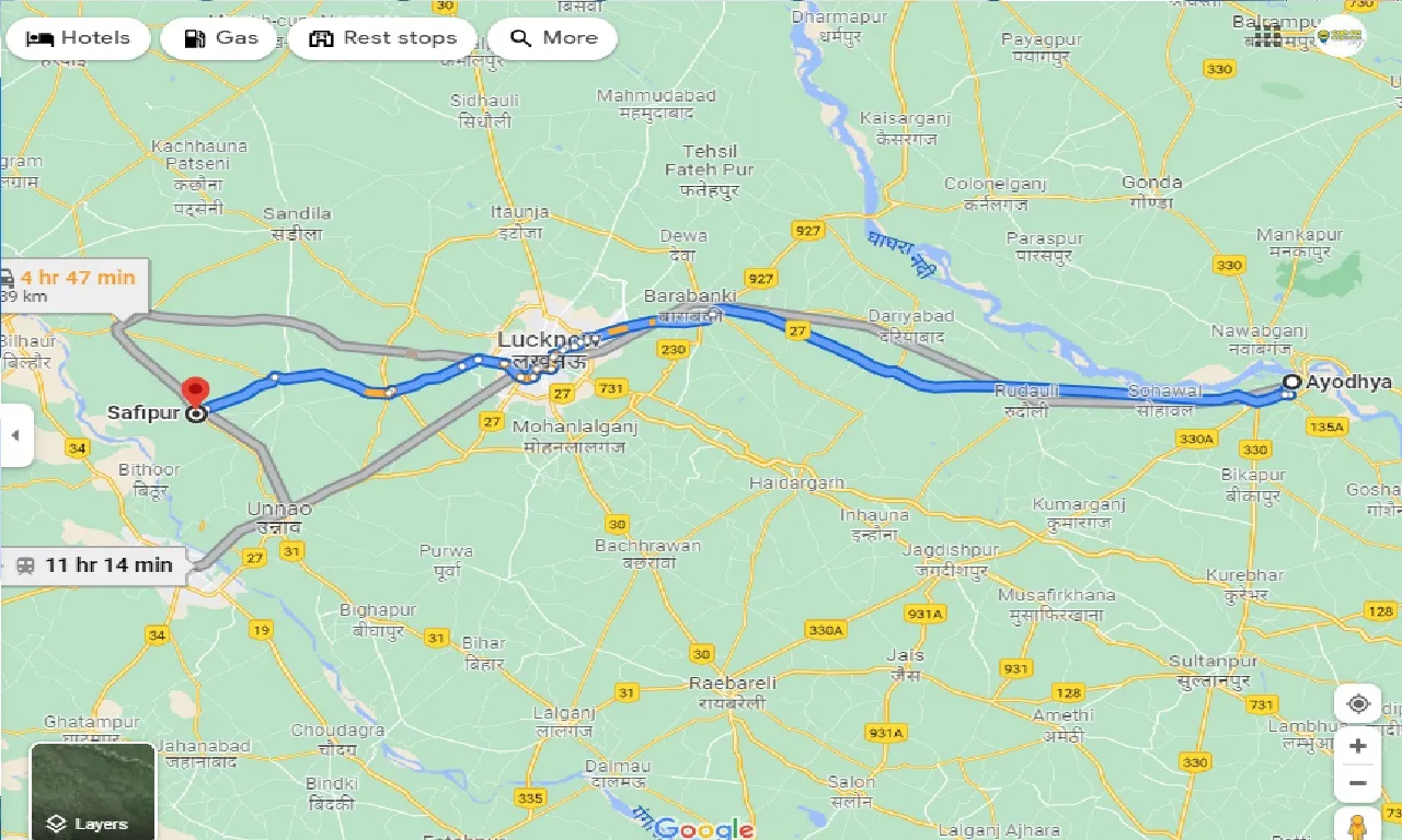 ayodhya-to-safipur-taxi