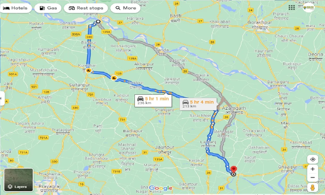 ayodhya-to-saidpur-taxi