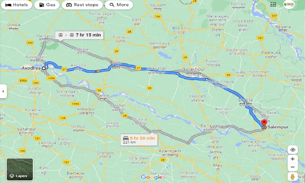 ayodhya-to-salempur-taxi