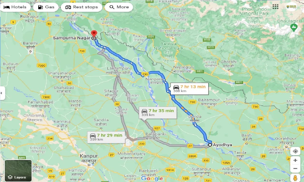 ayodhya-to-sampurna-nagar-one-way
