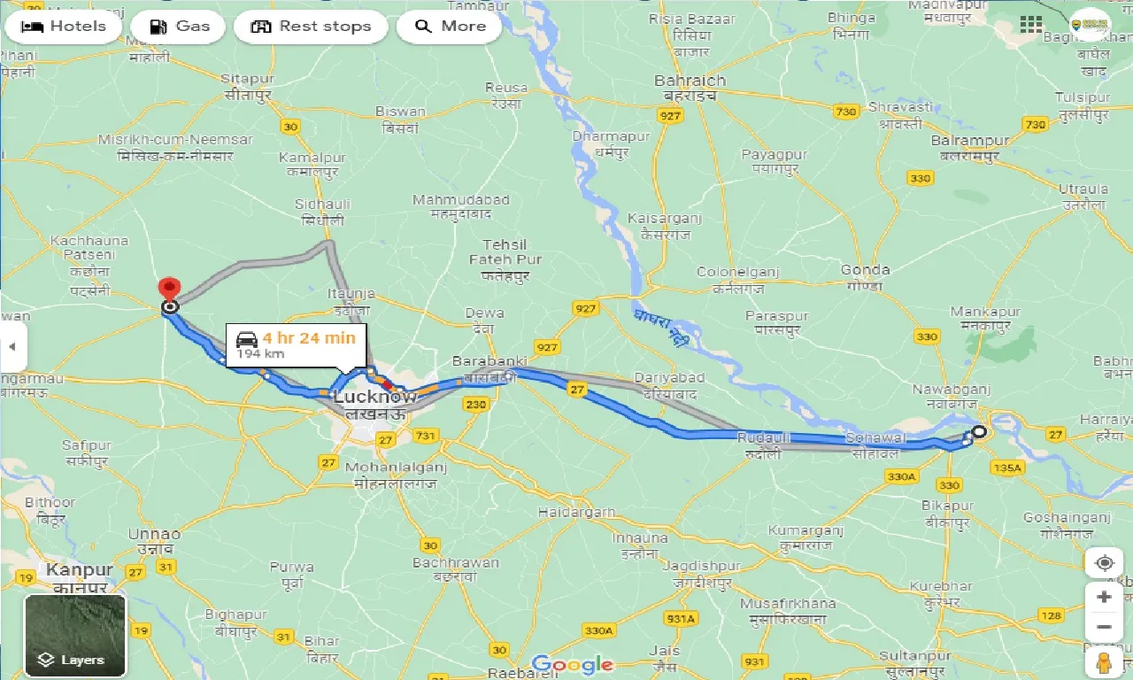 ayodhya-to-sandila-taxi