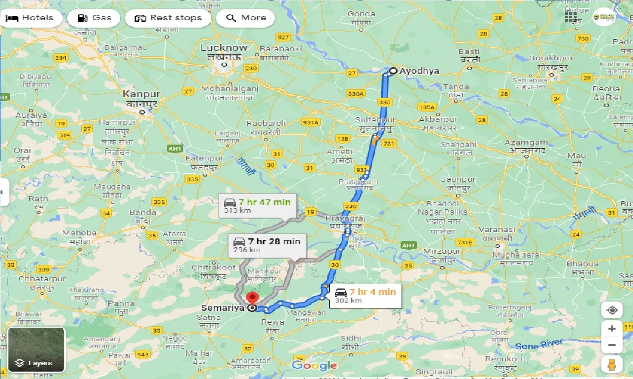 ayodhya-to-semariya-one-way