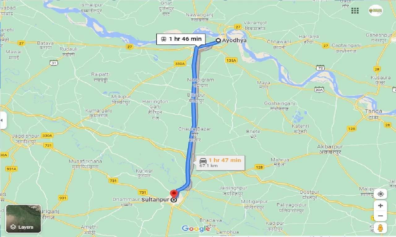 ayodhya-to-sultanpur-one-way
