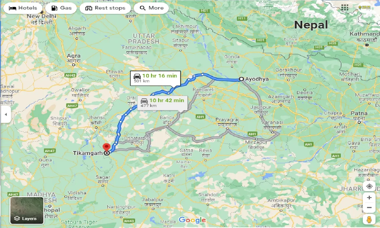 ayodhya-to-tikamgarh-one-way