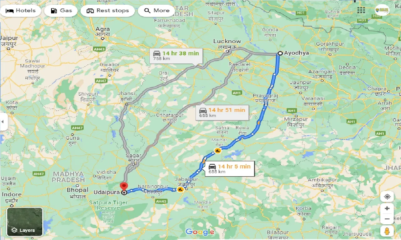 ayodhya-to-udaipura-one-way