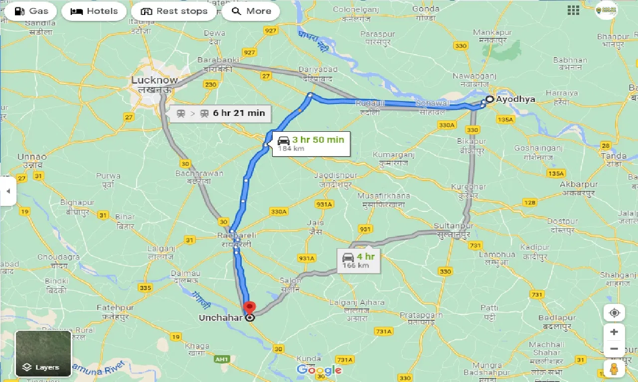 ayodhya-to-unchahar-taxi