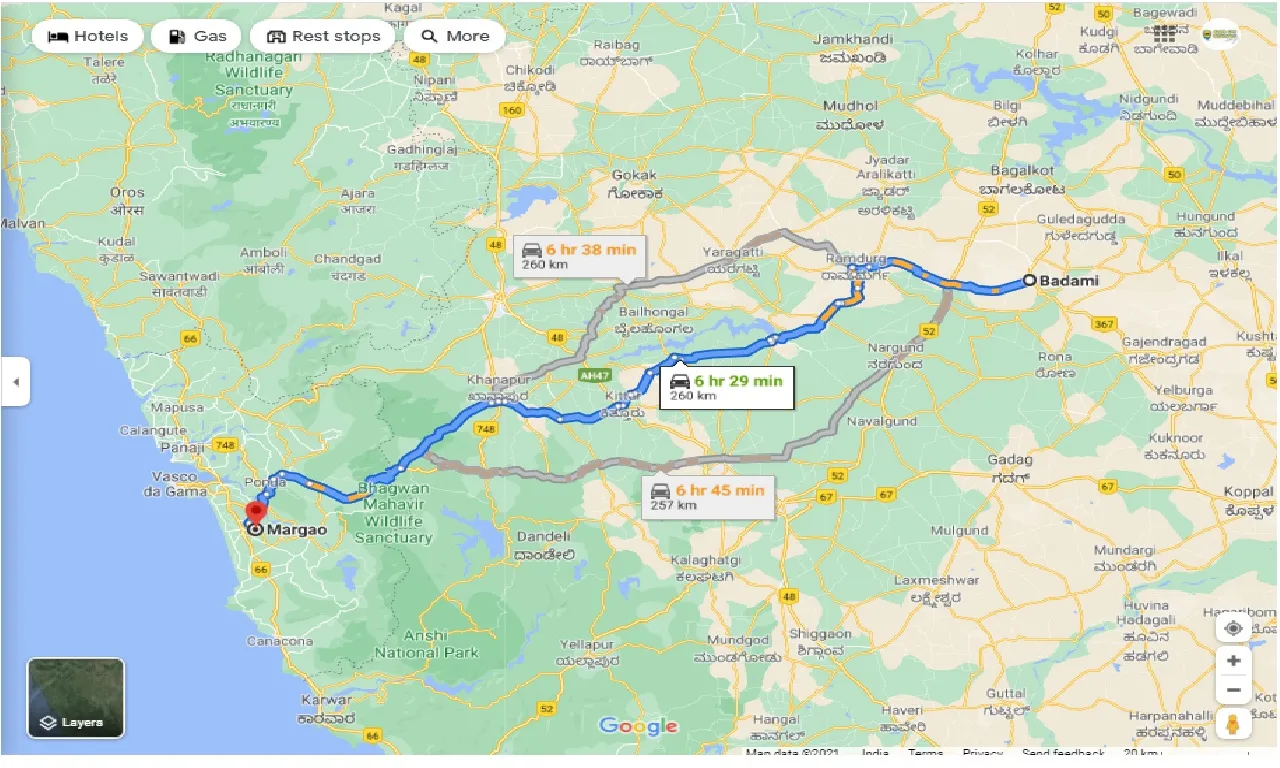 badami-to-margao-one-way