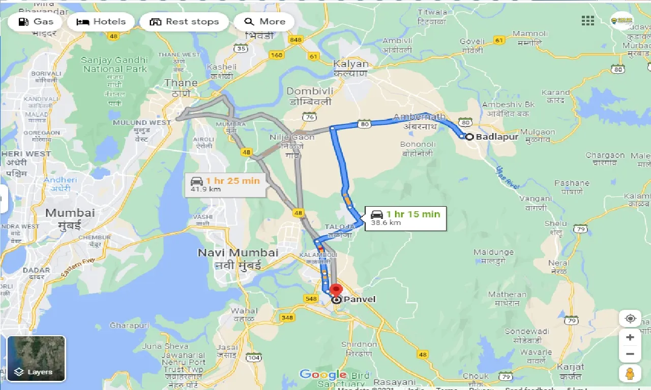 badlapur-to-panvel-one-way