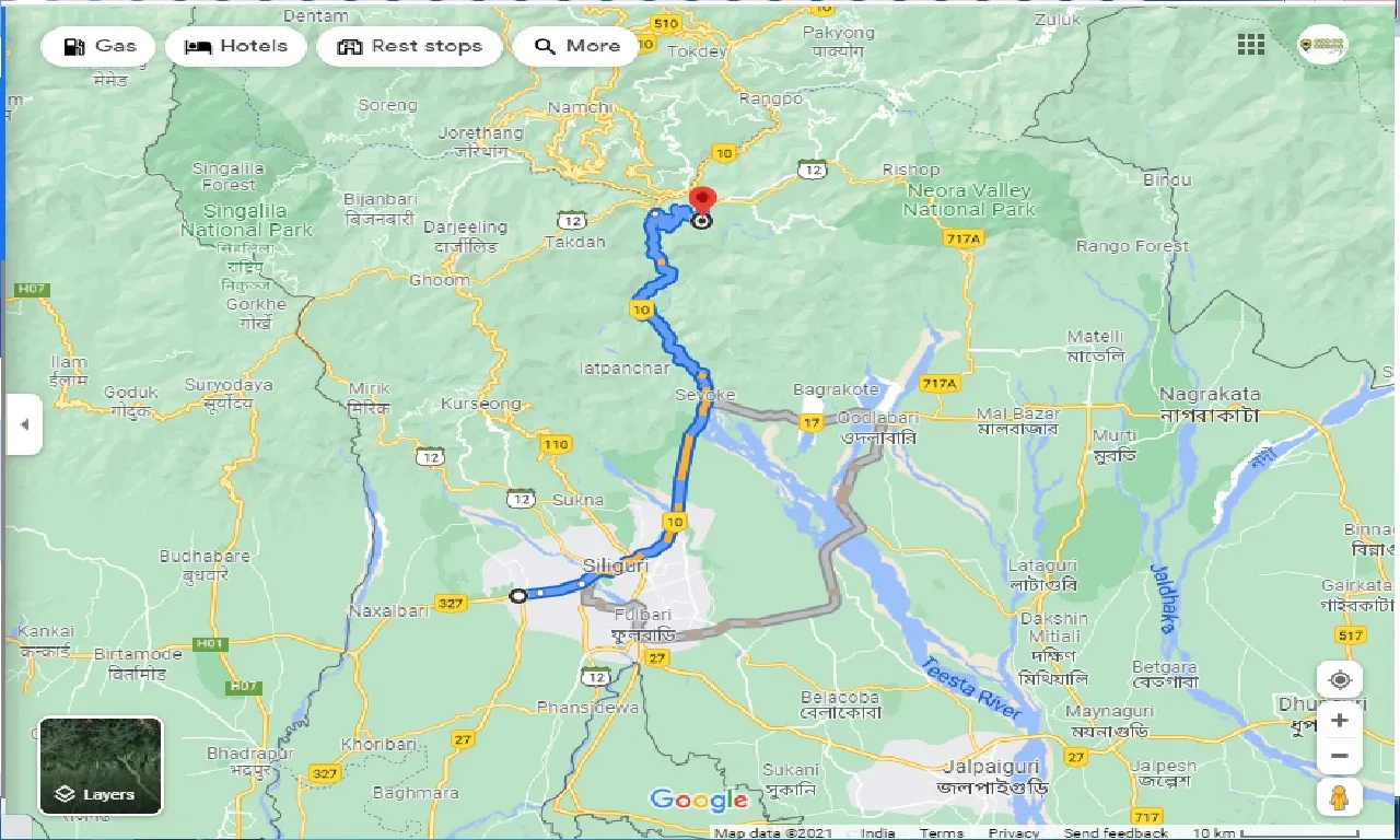 bagdogra-to-kalimpong-one-way